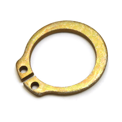Steel External Retaining Ring 3/8" x 7/16 od Snap Rings qty 45 Black Oxide 